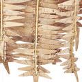 Close-up of bottom pointed ends highlighting craftsmanship and organic texture differences