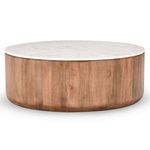 Product Image 1 for Josie Solid Wood and Marble Round Coffee from Classic Home Furnishings