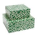 Product Image 1 for Ovoid Box, Set of 2 from Currey & Company