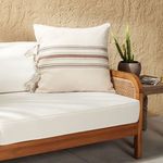 Product Image 2 for Dashel Polyester Outdoor Pillow - Center Gold Stripes from Four Hands