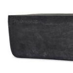 Product Image 8 for Basil Outdoor Large Rectangle Aluminum Coffee Table - Aged Grey from Four Hands