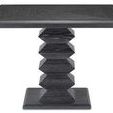 Product Image 3 for Sayan Black Dining Table from Currey & Company
