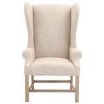 Chateau Arm Chair - Bisque French Linen image 1