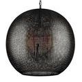 Product Image 1 for Buckram Orb Pendant from Currey & Company