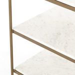 Product Image 18 for Felix Ivory Marble Brass Nightstand from Four Hands