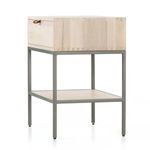 Product Image 19 for Trey Dove Poplar & Natural Iron Nightstand from Four Hands