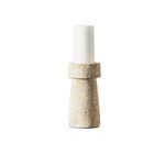 Product Image 4 for Candle Holder Eris Rustic Sand from BIDKHome