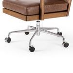 Product Image 9 for Lacey Brown Leather Desk Chair - Havana Brown from Four Hands