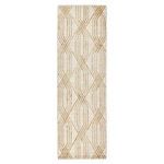 Product Image 1 for Tustin 2.6'x8' Indoor Jute Blend Handwoven Geometric Ivory Area Rug Runner from Classic Home Furnishings