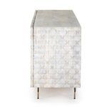 Product Image 17 for Rio Round Cut White Wash Media Console from Four Hands