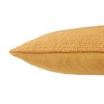 Side profile with close detail on textured front and fabric back seam