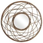 Product Image 3 for Uttermost Samudra Round Rattan Mirror from Uttermost