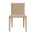 Product Image 1 for Burbank Natural Rope Basketweave Pattern Dining Chair from Worlds Away