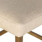 Product Image 9 for Ferris Top Grain Leather Stool - Winchester Beige from Four Hands