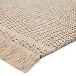 Product Image 1 for Soleil Indoor / Outdoor Solid Beige / Dark Taupe Area Rug from Jaipur