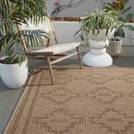 Product Image 17 for Adrar Indoor / Outdoor Tribal Brown / Black Rug 3' x 8' from Jaipur 