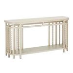 Product Image 1 for Norene Fog Gray Wood Console Table from Currey & Company
