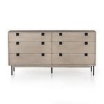Product Image 11 for Carly Grey Wash 6-Drawer Dresser from Four Hands