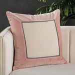 Product Image 3 for Hendrix Border Blush/ Cream Throw Pillow from Jaipur 