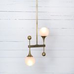 Product Image 3 for Gillie Pendant Patina Brass from Four Hands