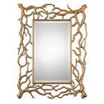 Product Image 2 for Uttermost Sequoia Gold Tree Branch Mirror from Uttermost