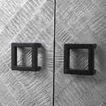 Keyes 2 Door Gray Cabinet image 7