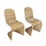 Product Image 1 for Sway Rattan Bar Stool Set of 2 from Creative Co-Op