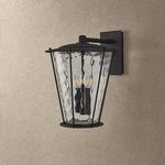 Jantzen Wall Sconce with vintage-style filament bulbs instead of cream candles