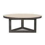 Product Image 3 for Shagreen Round Coffee Table Antique Brass from Four Hands