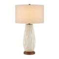 Product Image 13 for Water-borne White Table Lamp from Currey & Company