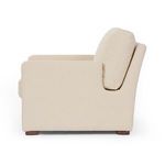 Product Image 5 for Andrus Cream Fabric Chair And A Half from Four Hands