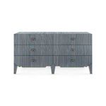 Product Image 2 for Madeline Extra Large 6-Drawer Colonial Blue Shimmer from Villa & House