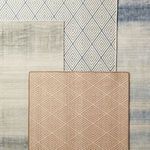 Product Image 3 for Pacific Natural Trellis Blue/ Ivory Rug from Jaipur