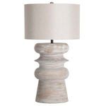 Product Image 1 for Claudius Light Washed Wood Table Lamp from Gabby