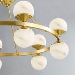 Product Image 7 for Grafton 12-Light Chandelier - Aged Brass from Hudson Valley