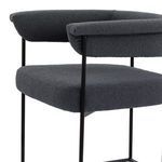 Product Image 15 for Carrie Fiqa Boucle Black Bar Stool from Four Hands