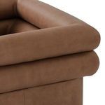 Product Image 18 for Evie Upholstered Palermo Cognac Leather Swivel Chair from Four Hands