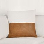 Product Image 7 for Yoli 20" Square Throw Pillow, Chestnut Ivory from Classic Home Furnishings