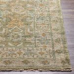 Product Image 5 for Reign Hand-Knotted Sage / Gold Rug - 2'6" x 8' from Surya