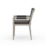 Product Image 8 for Sherwood Grey Wooden Outdoor Dining Armchair with Charcoal Cushion from Four Hands