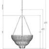 Product Image 14 for Magnum Opus Medium Chandelier from Currey & Company