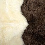 Product Image 3 for Lalo Lambskin Rug, Taupe from Four Hands