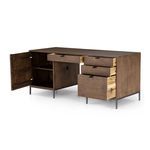 Product Image 7 for Trey Executive Desk - Auburn Poplar from Four Hands