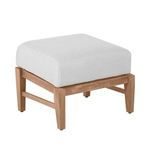 Product Image 7 for Croquet Teak Ottoman from Summer Classics