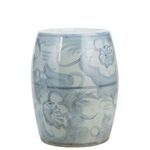 Product Image 4 for Blue & White Silla Twisted Flower Garden Stool from Legend of Asia