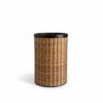 Product Image 1 for Natural Iron & Bamboo Round Lantern Dia 7" from BIDKHome