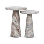 Product Image 3 for Huxley Marble Round Accent Table from Classic Home