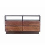 Product Image 2 for Palermo Acacia Wood Live Edge Dresser In Raw Walnut Finish from World Interiors