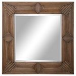Product Image 4 for Traveler Geometric Square Mirror from Uttermost