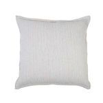 Product Image 1 for Connor Striped Euro Sham - Ivory /  Denim from Pom Pom at Home